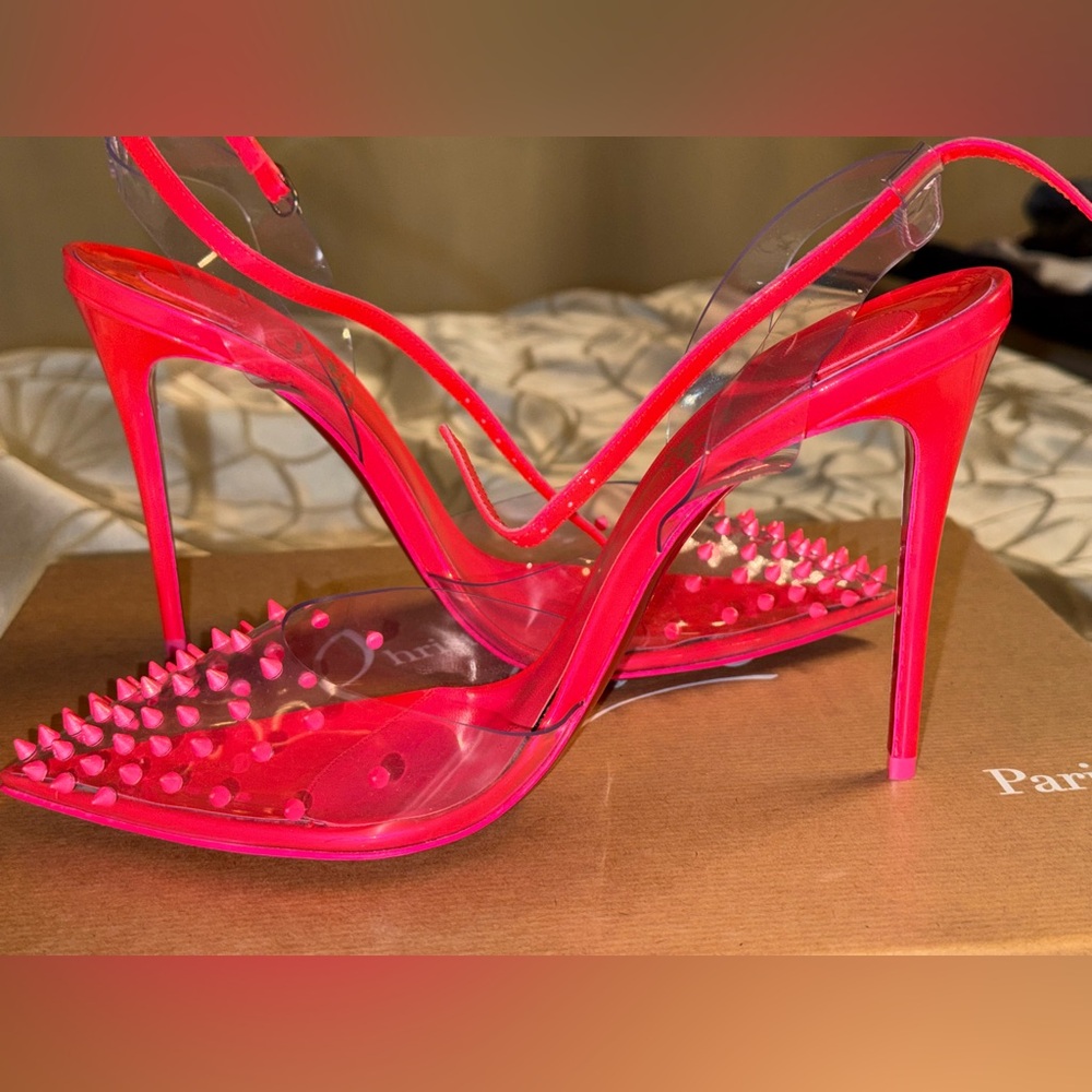Christian Louboutin Spikoo 100 Heels